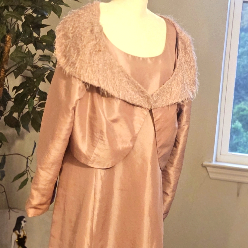 Women's plus size 16w pink two piece dress set
